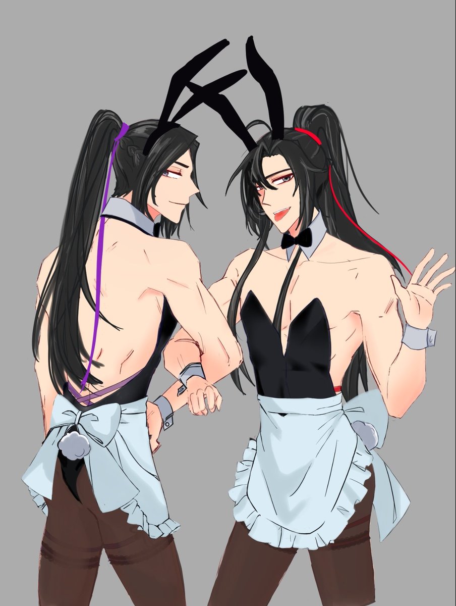 Ladyfiorela's tweet photo. Dibujitp de los orgullos de yunmeng pasen por mi tiktok par ver   debajo de los trajes de conejito   #xicheng #wangxian #weiwuxian #JiangCheng #xicheng #lanzhan  #SahlareiXppen #XpPen17 #SahlareiXppen https://t.co/59wYL4CGaR