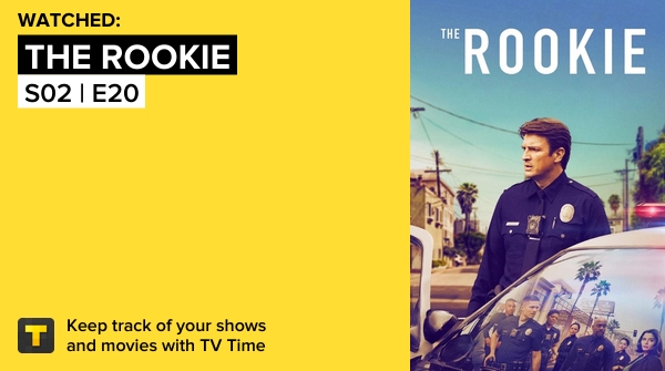 calicobts's tweet photo. I've just watched episode S02 | E20 of The Rookie! https://t.co/mPRExSyYHH #tvtime https://t.co/dsNdoSBT2V