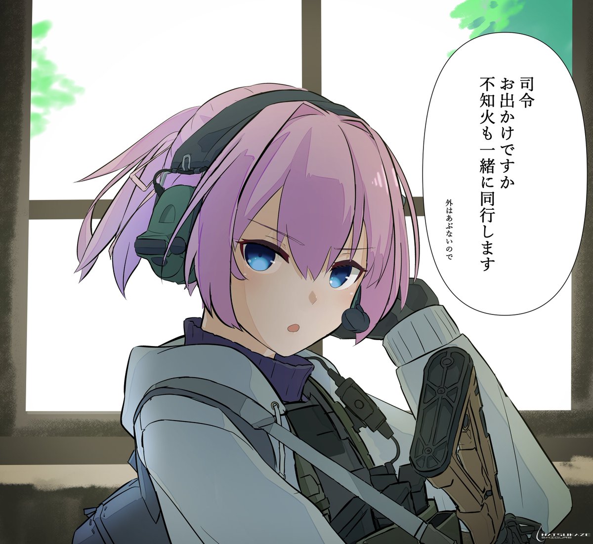 2021年の不知火と2022年の不知火さん
#艦これ #不知火 #武装JK 
#心配性な不知火 