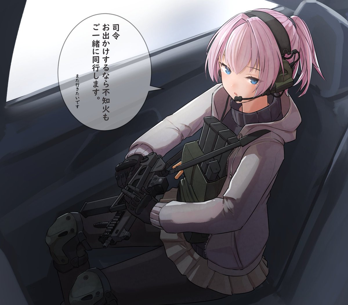 2021年の不知火と2022年の不知火さん
#艦これ #不知火 #武装JK 
#心配性な不知火 