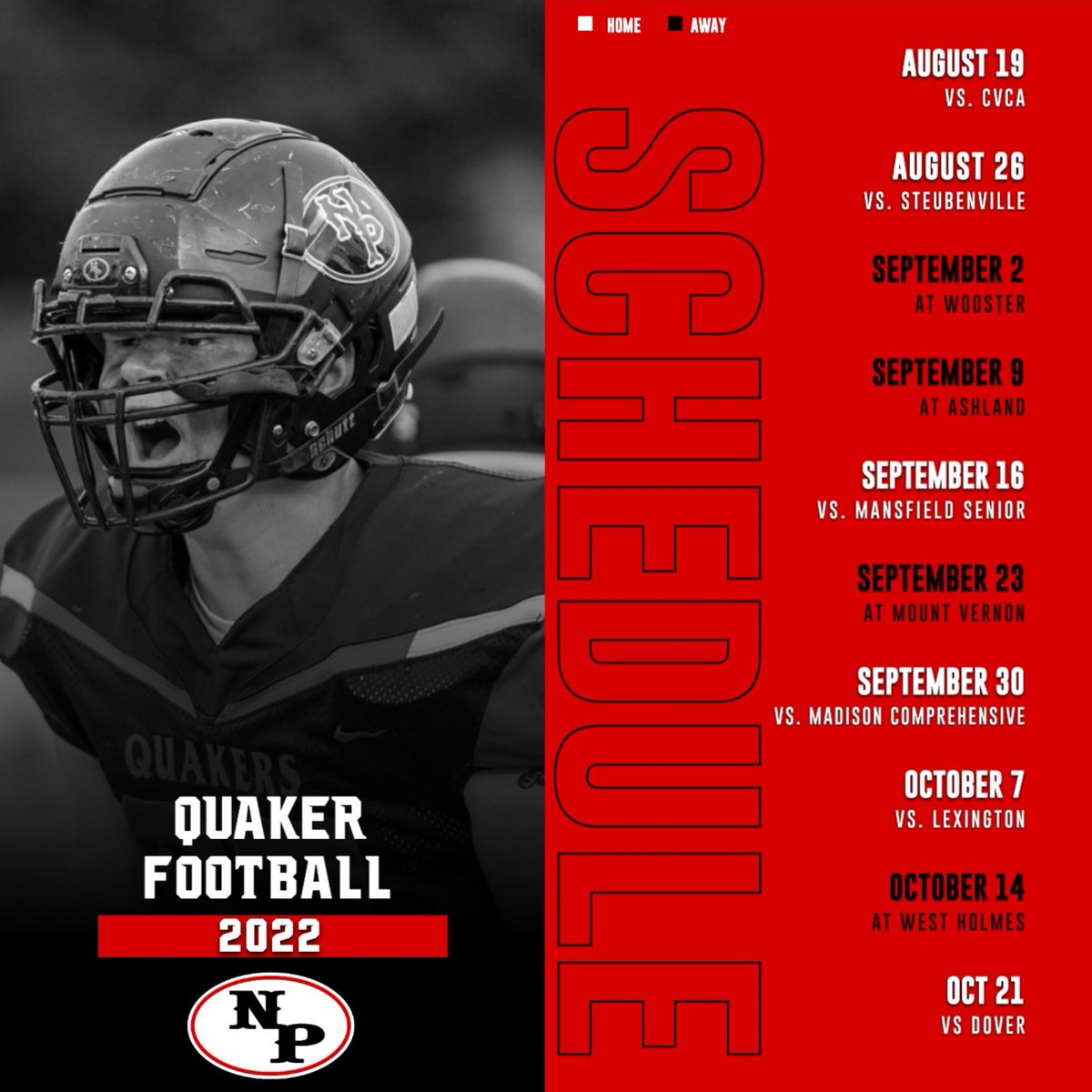 NP Quaker Football tweet media