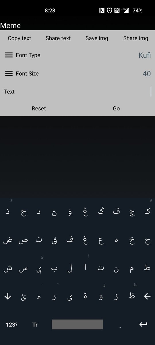 jawikufi's tweet photo. Minor arrangement for Jawi keyboard. Isolated button at the left second row from bottom rather than at below #JawiPro https://t.co/Wcof5obSCL