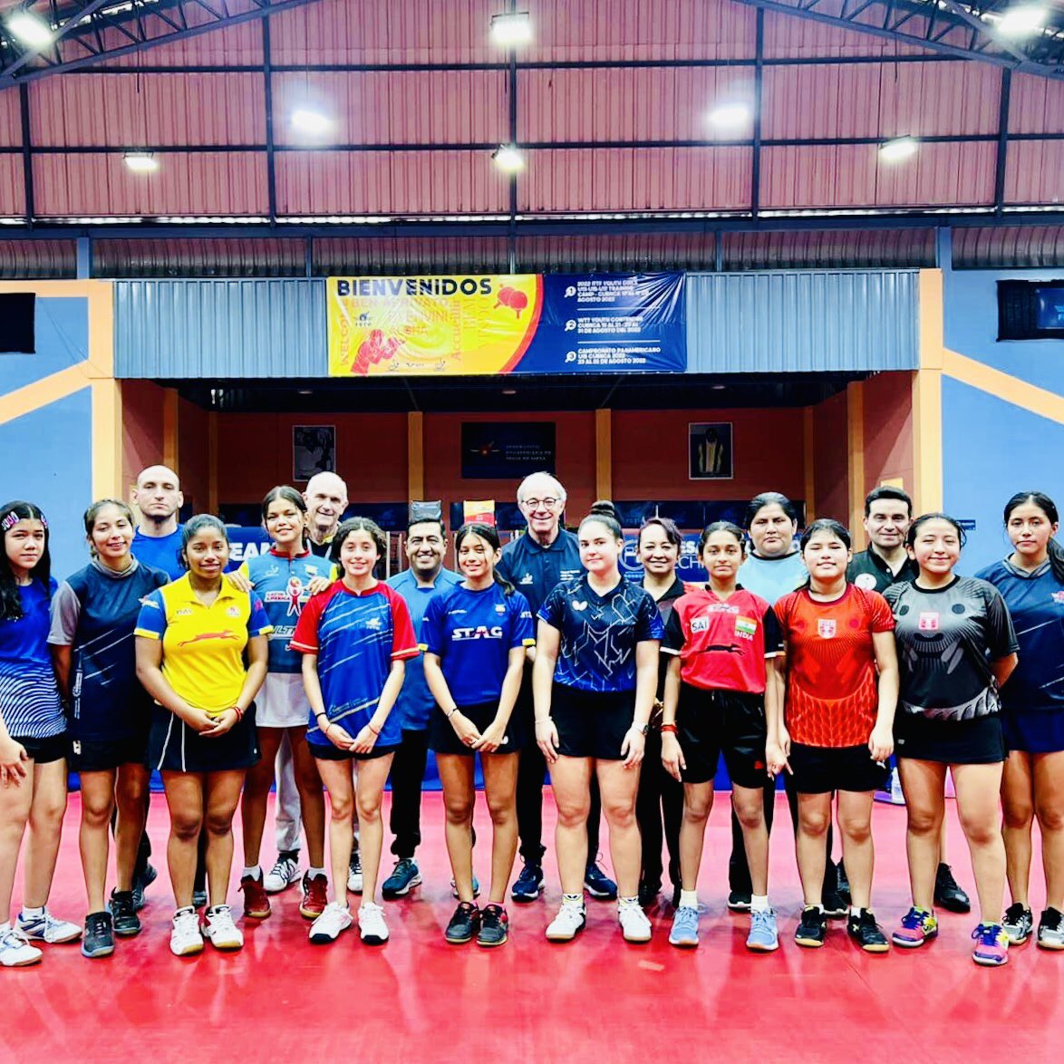 TenisdeMesaPeru's tweet photo. #PrensaFDPTM #FDPTM2022 🇵🇪🏓
Las seleccionadas peruanas de tenis de mesa sub13 Natuzmi Aquije y Mariana Rodriguez participan en el ITTF Girls Training Camp en Cuenca, Ecuador.
+info: https://t.co/6wy4N7XmHi
#TenisdeMesaPeruano #ArribaPerú 🇵🇪🏓 https://t.co/lkvadJBbDA