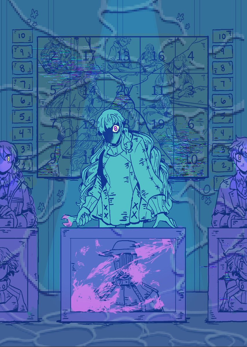 #ainispoilers Thanks for the support on this btw!! Sharing some process shots for this in honor of amame's birthday 🥺💕✨️ https://t.co/G8GcTPiHTI