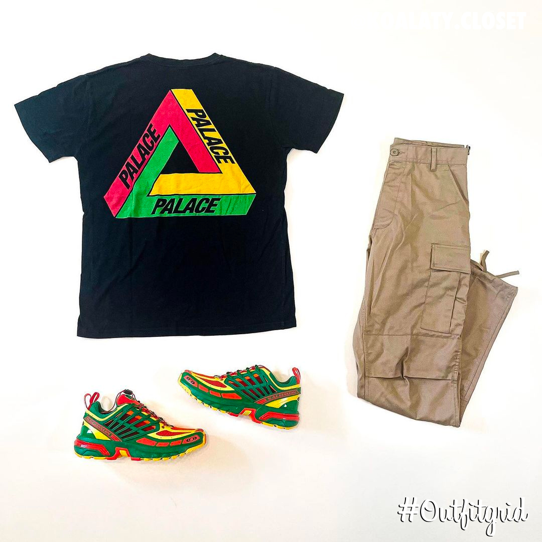 outfitgrid's tweet photo. Today's top #outfitgrid is by @koalaty.closet.
▫️ #Palace #Tee
▫️ #Salomon x #LARTDELAUTOMOBILE #ACSPro
▫️ #Rothco #Pants https://t.co/55RZEBGRvv