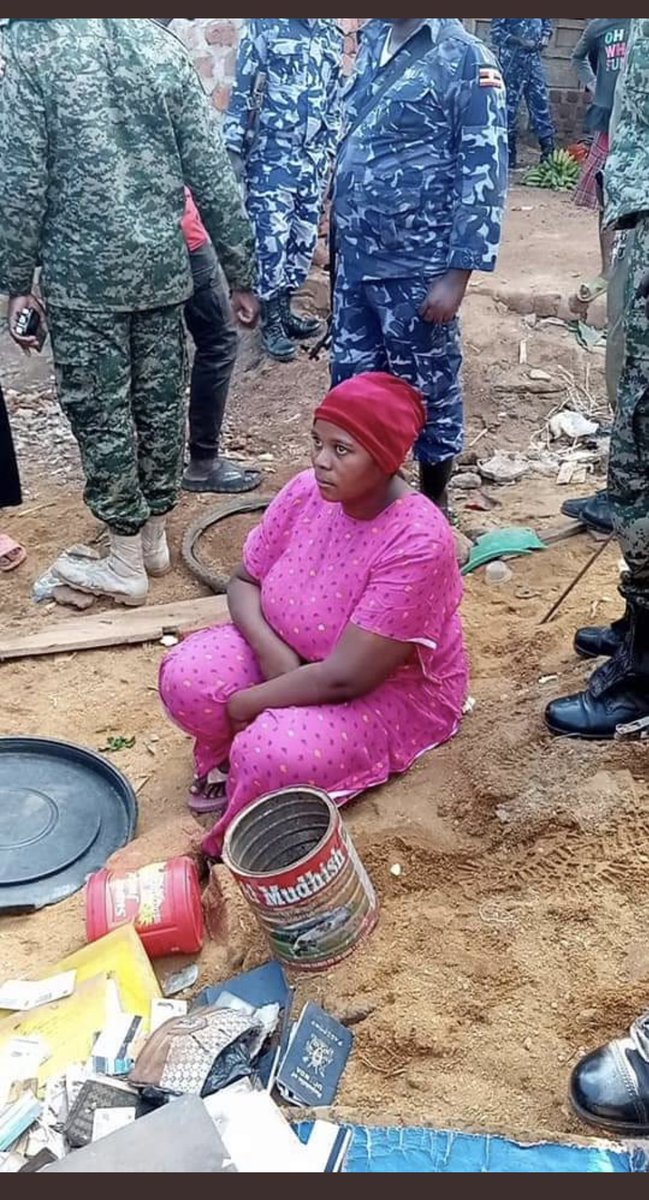 News247Ug's tweet photo. During the @nemaug operations in Lubigi ,Akim and his wife Nayebale Rahuma found in possession of a huge no of National IDs,passports, Vehicle number plates and academic documents in their temporary structure around Lubigi swamp .@News247Ug updates 
As if they owned @NIRA_Ug https://t.co/IKzeyHsscc