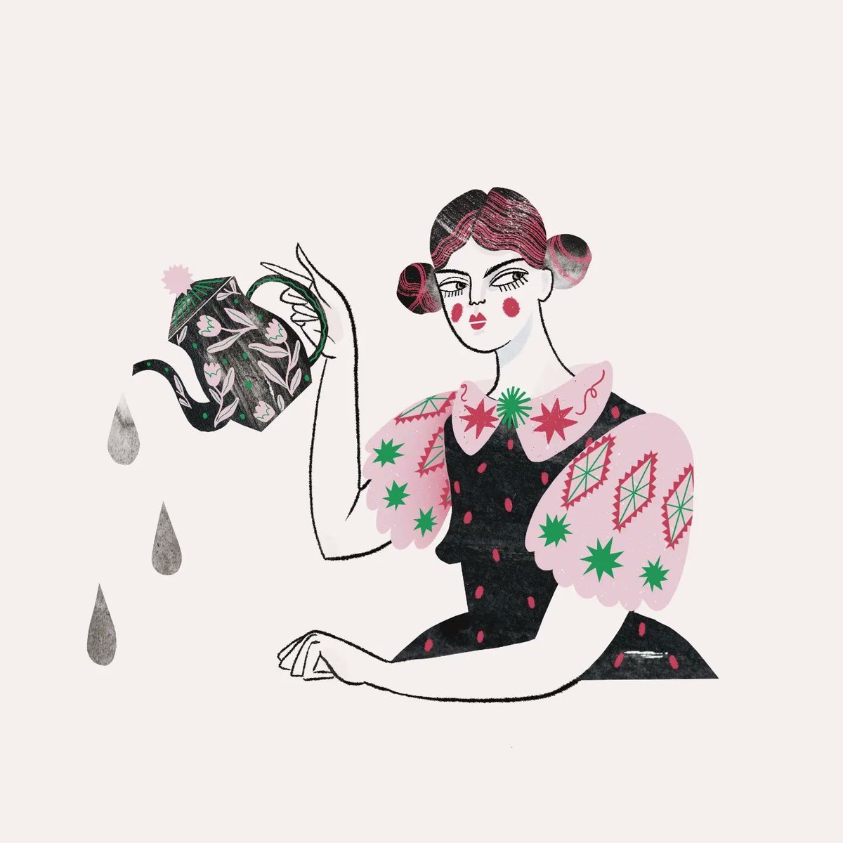 A teapot babe for my 2023 calendar ✌🏻