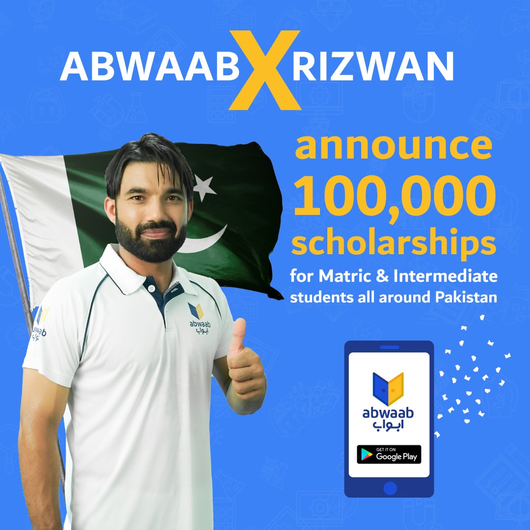 iMRizwanPak's tweet photo. Today we are a step closer towards our mission of ‘making education accessible and affordable’ in Pakistan. 

Click the link below to nominate a student, school, organisation or individual who would be interested to participate in this initiative: https://t.co/JxtMdrvIaw https://t.co/TOHi5DkGxK