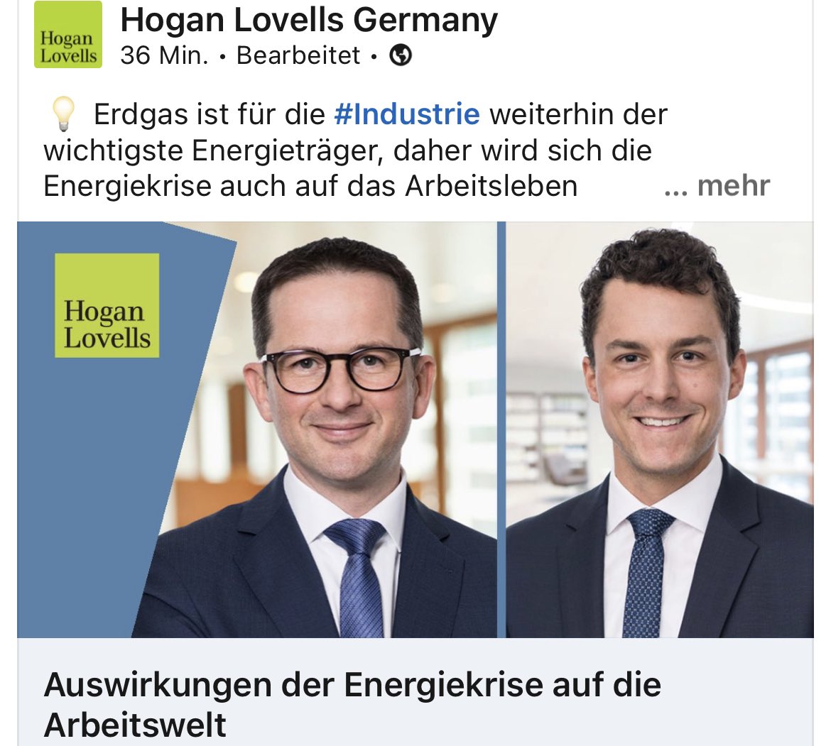 LarsMohnke's tweet photo. #Energiesparen geht alle an und macht nicht vor den Betrieben halt. Lesen Sie mehr dazu, was das für die #Arbeitswelt bedeutet.
https://t.co/A3HUbFR0lU https://t.co/sHeX2ggPut
