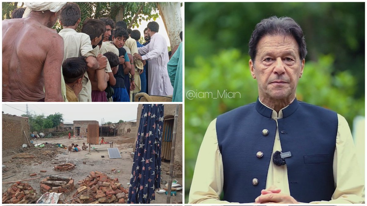mr_juni_07's tweet photo. @ImranKhanPTI nation is looking at you please help them by collecting a donation for Flood victims...  #FloodsInPakistan https://t.co/Vj7BflhxsK