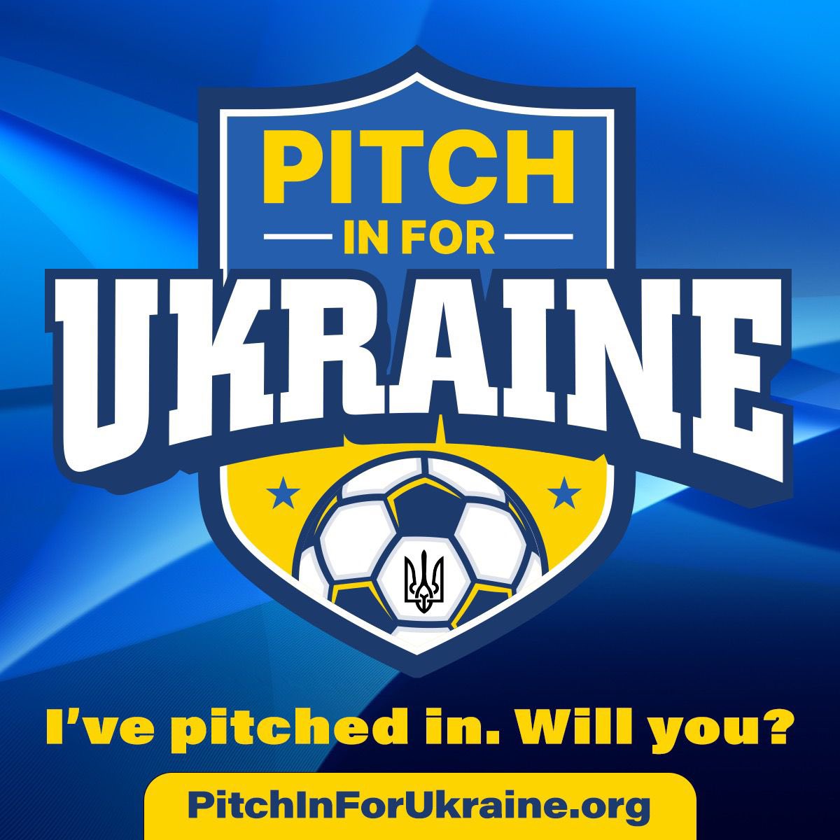 I’ve joined in with the efforts of @PitchIn4Ukraine in raising crucial funds for those who need it most in Ukraine. 🇺🇦🙏🏻 Donations are now open. pitchinforukraine.org
