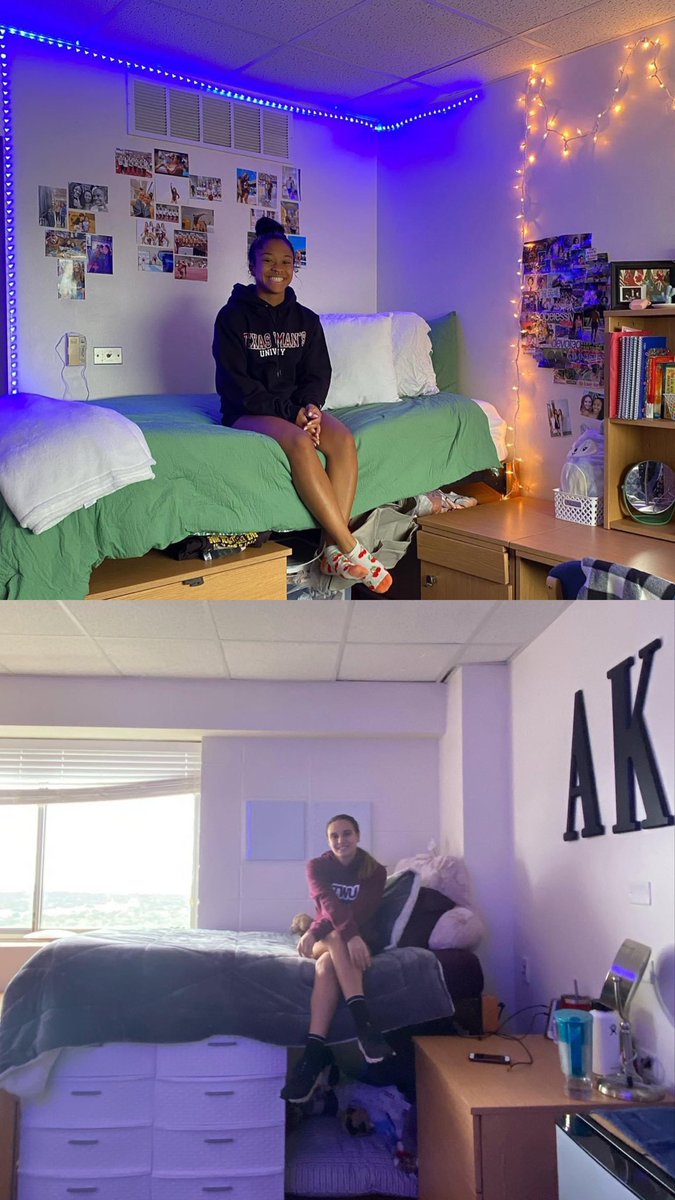 All moved in! 🦉 SO excited for the year ahead! <a href="/twupioneers/">Texas Woman's Pioneers</a> #PioneerFamily