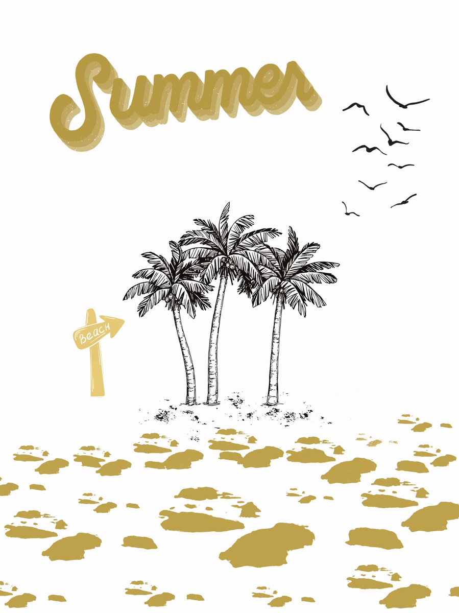 AndraStylezza's tweet photo. #summer time is still here! Hang it on your wall to keep the mood #posterart #illustration #cryptoart #nft #illustrationart https://t.co/JdAUVdl2Dt