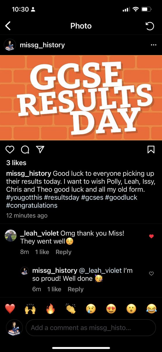 catherinegorst's tweet photo. Never forget my old form, congratulations to everyone collecting their GCSE results. https://t.co/HelIJAarnl