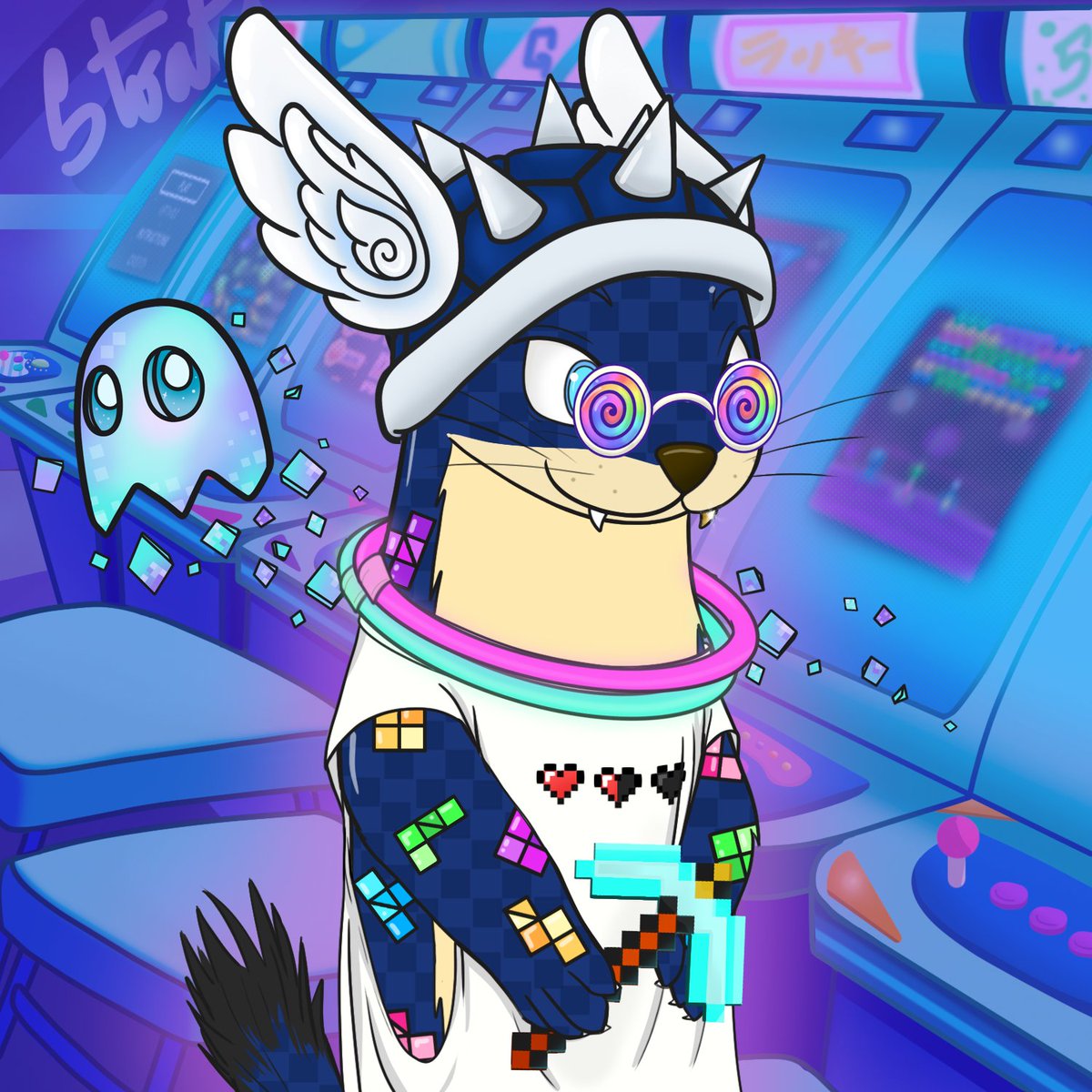 Arcade Stoat Society tweet media