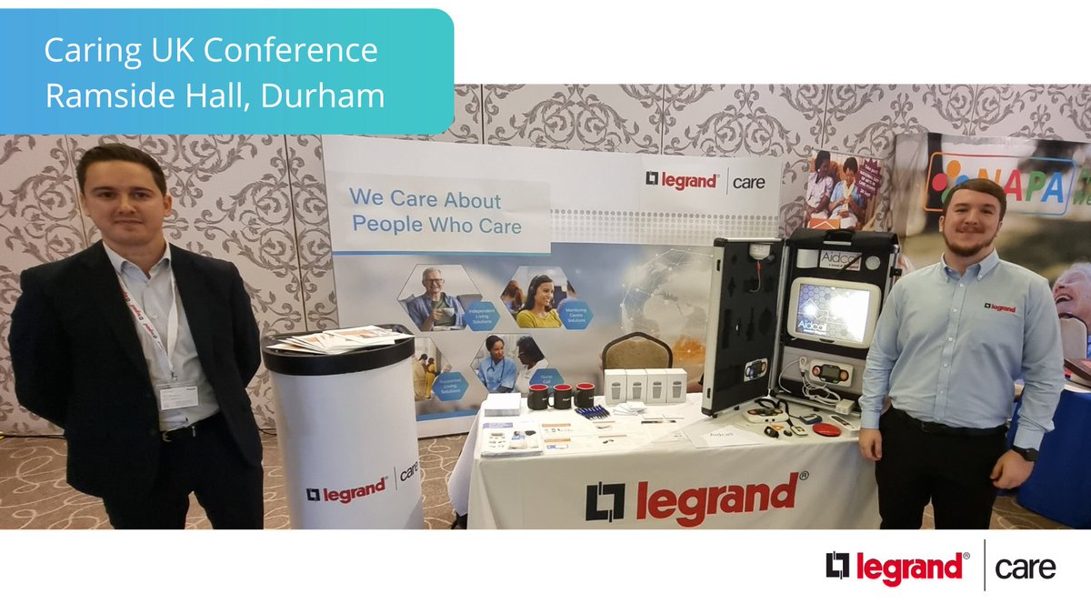 LegrandCare's tweet photo. Our team are at Caring UK Conference in Ramside Hall, Durham today, come and talk to us about your Nurse Call requirements. We look forward to seeing you.
#CareEnvironments #NurseCall #LegrandCare
https://t.co/kKFzroOoFh https://t.co/d6zWFl3OAW