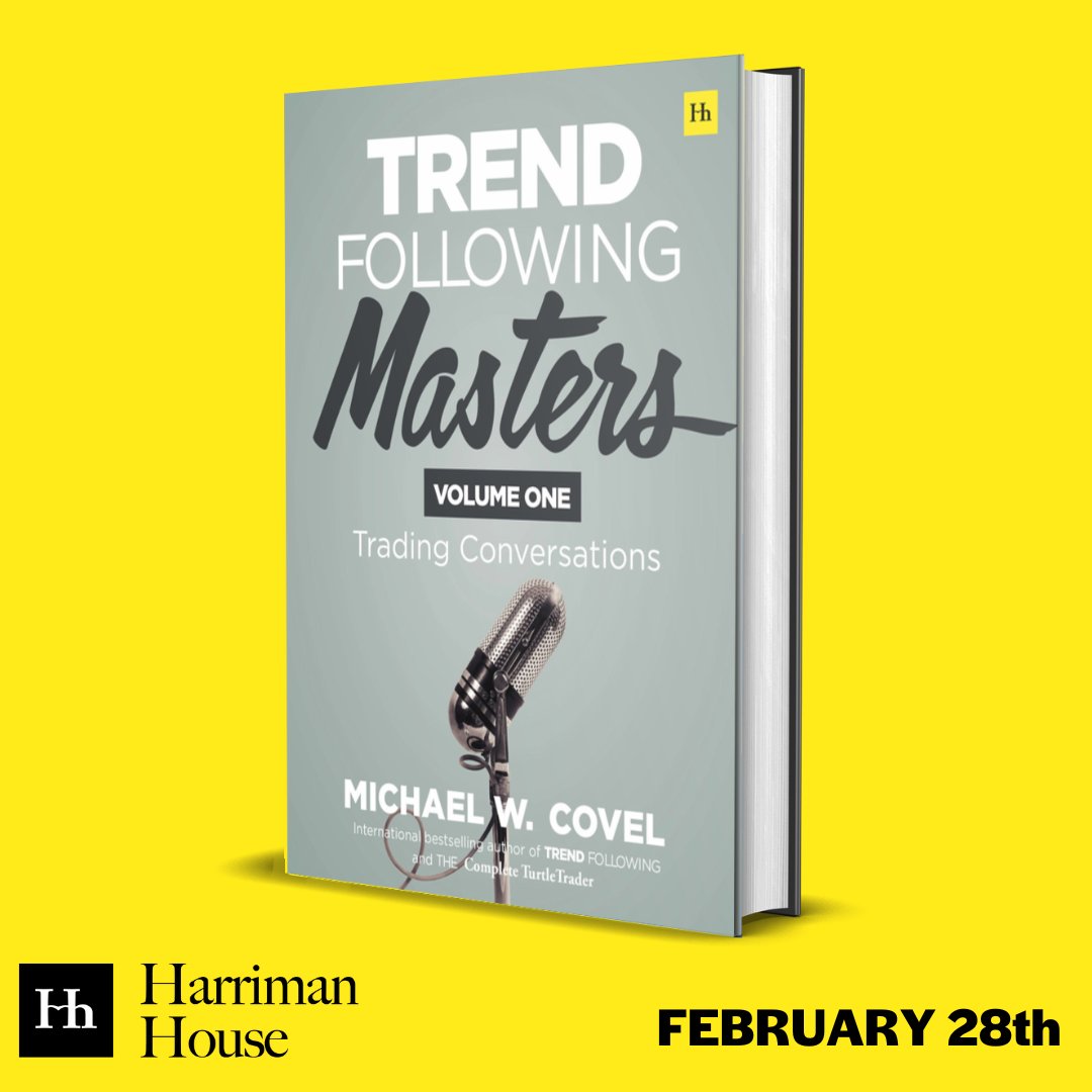 harrimanhouse's tweet photo. New books arriving in 2023!
Crossover Creativity @davetrott
Trend Following Masters @Covel
More Than Money @jus10castelli & @ShannaDue
Advanced Futures Trading Strategies @investingidiocy
https://t.co/zQk0e0tJYu https://t.co/fsWq00je5E
