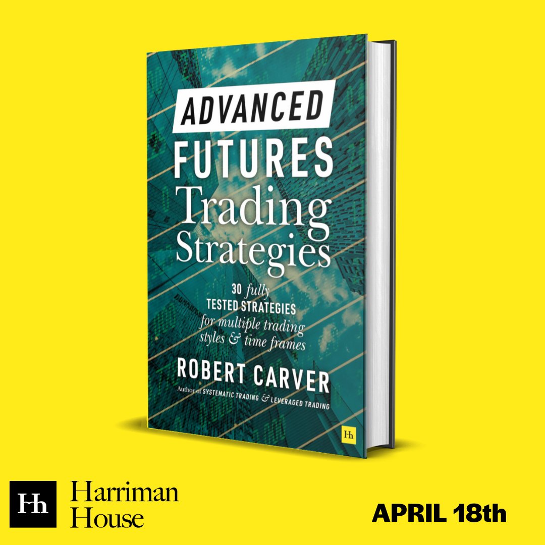 harrimanhouse's tweet photo. New books arriving in 2023!
Crossover Creativity @davetrott
Trend Following Masters @Covel
More Than Money @jus10castelli & @ShannaDue
Advanced Futures Trading Strategies @investingidiocy
https://t.co/zQk0e0tJYu https://t.co/fsWq00je5E