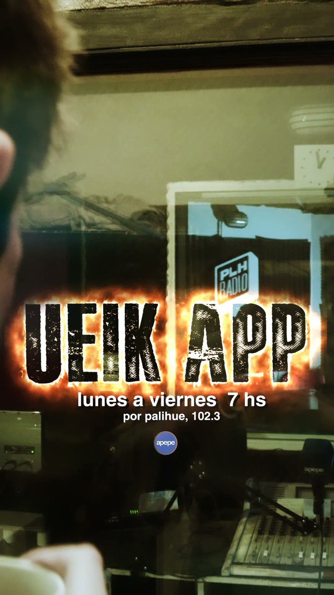 🔥🎙️📻Prendete de 7 a 8 en FM 102.3 <a href="/PLHradio/">PLH Radio</a>

#UEIKAPP con el Chuni <a href="/juliandaich/">Chuni / Chunardo</a>