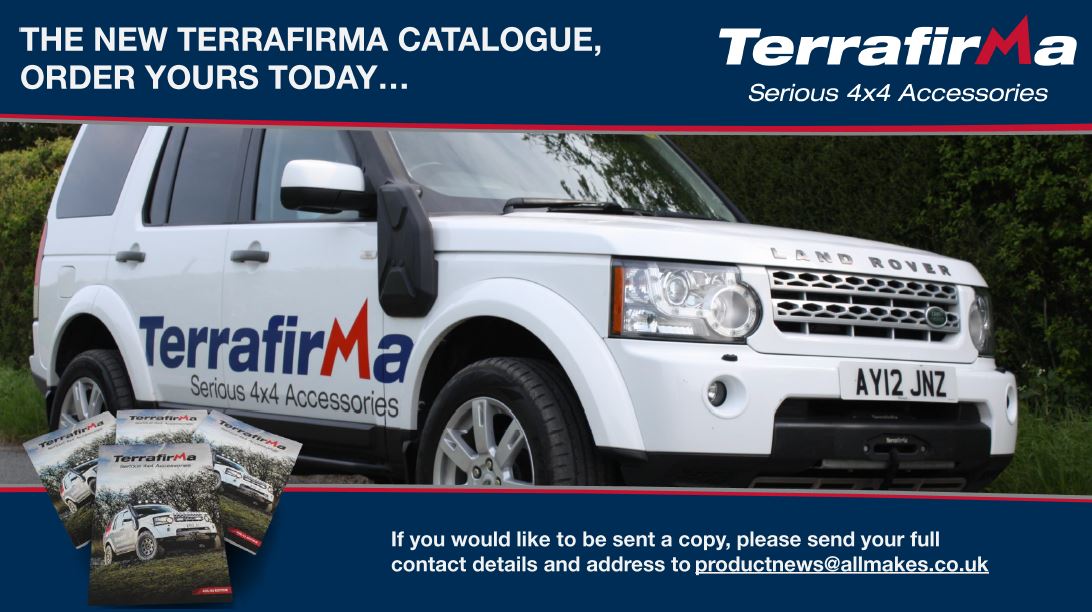 Just a quick reminder to order your Terrafirma Catalogue today, including 16 new pages and a wide range of recently added parts and accessories!

If you would like to be sent a copy, please send your full contact details and address to productnews@allmakes.co.uk 📧 #terrafirma