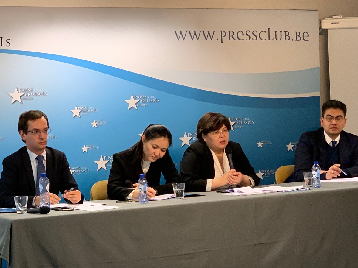 AiaKaz's tweet photo. 7/7Estamos muy satisfechos de que durante esta visita hayamos podido no sólo reunirnos,sino también desenmascarar la falsa propaganda del régimen representada por la Defensora del Pueblo Elvira #Azimova @OSCE_RFoM @Left_EU @EP_HumanRights @EamonGilmore @TerhiHakala @KeJankauskas https://t.co/8NFwItUrRE