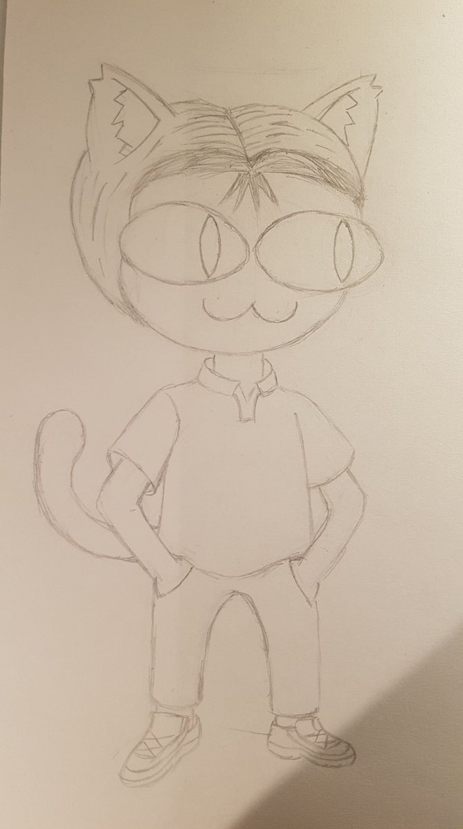 Yatoleczka's tweet image. Drawing a Nyakazato Nyakeshi. Dori Dori Dori Dori~ 
#initialdmemes #initialdmeme #initialdworld #initialdfans #InitialD #memes #Meme  #NecoArk #Neko #Cat