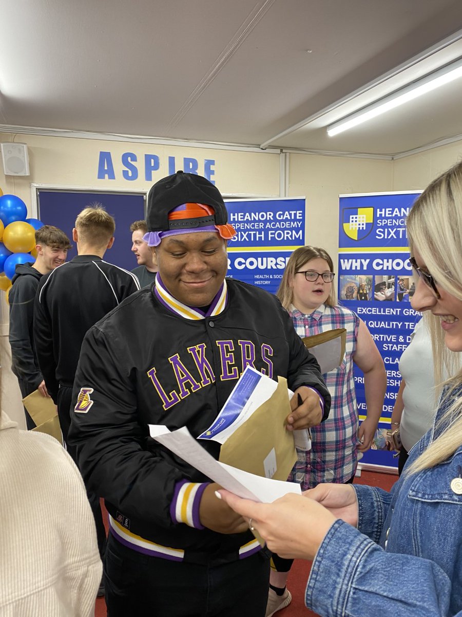 HeanorGateSA's tweet photo. For the second week running, HGSA's students have celebrated some fantastic results at both GCSE and in Level 2 vocational courses. More information and comment from Mr Jones, Senior Vice Principal can be found on our website https://t.co/0NLs3UIOvm https://t.co/OyK2Lcoilb