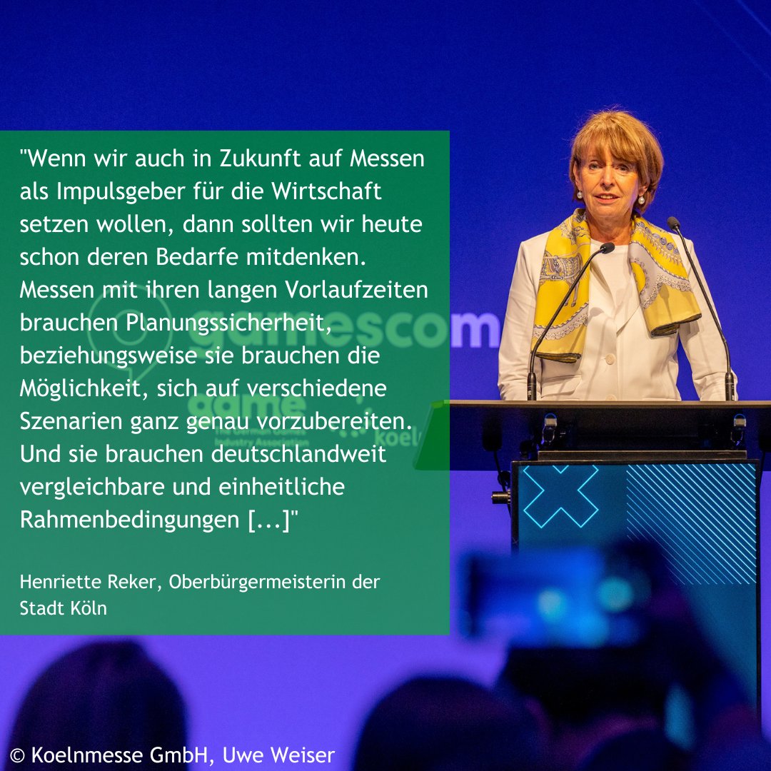 Die Bundesrepublik ist Messeplatz Nummer 1 der Welt und prägt viele Branchen nachhaltig – wir wollen weiterhin für Emotionen und Austausch sorgen. Dafür sind wir bereit!  #messen #koelnmesse