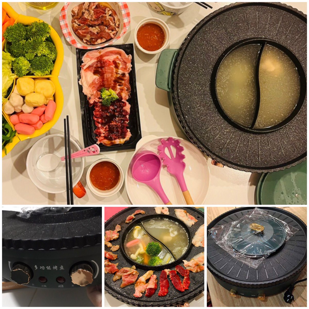 fahbarbiereview's tweet photo. กูต้องได้ตี้หมูกระทะกับเพื่อนทุกคน เตานี้มีติดไว้เลยได้ใช้ชัวร์!! มีทั้งย่าง/ต้ม เตาร้อนเร็วดี ไม่ติดกระทะ ล้างง่าย เก็บง่าย ประหยัดพื้นที่ ราคาไม่แพง ตั้งแต่มีเตานี้ก็กินหมูกระทะทุกวันไปเลยแม่ ครบจบในอันเดียวเลอ สุดปัง!

🛒พิกัด: https://t.co/XX7DbUUCyj

#ไว้รีวิวห้ามขายของโว้ยย https://t.co/rkIHeVjyVY