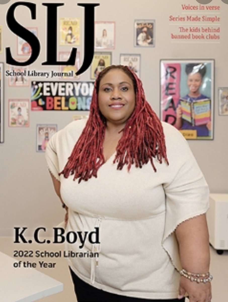 I’m so excited that I will be honored as the @sljournal #SchoolLibOTY at the SLJ Leadership Summit.  Join us for a stimulating weekend Nov. 4th-6th! #KC_SaidIt  🔗 slj.com/event/slj-summ… #librarytwitter #tlchat