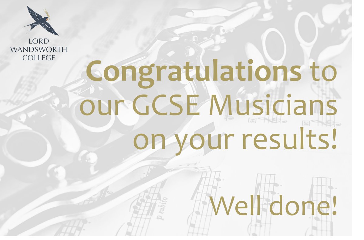 LWC_MusicDept's tweet photo. Congratulations to all 5th Form on your GCSE results, and in particular to our amazing musicians on their  achievements this year!! 🎺🎼🎶Well done all 🎉#LWCmusic #LWCcreativity #LWCtalent https://t.co/974Ys65oQZ