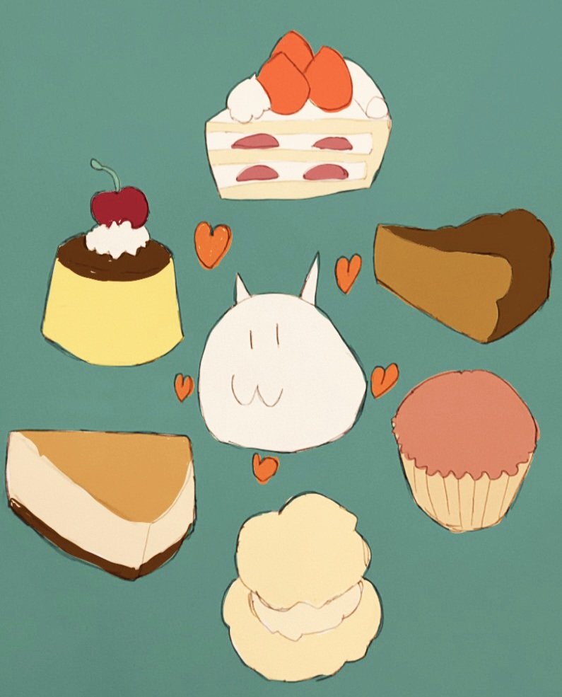 「こんな感じの色味がすき 」|ナカイタエ(旧たぁぽ)のイラスト
