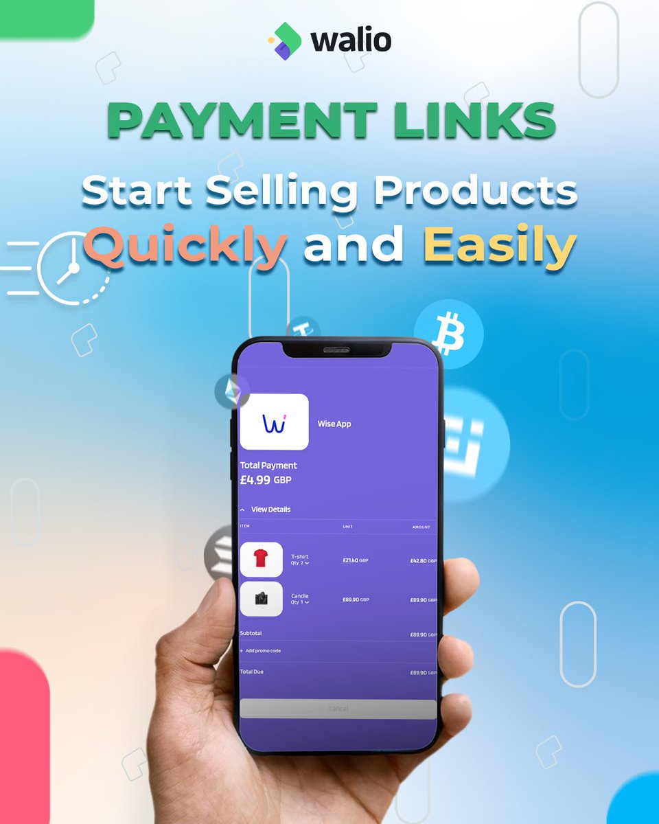 walio_official's tweet photo. 📌 Payment Links

🔹 Start Selling Products Quickly and Easily.

✅ Create a Payment Link

✅ Share the Link

 ✅ Receive Payment

#payment #payments #sellingproducts #sell #products #pamentlink #successfulpayment #sms #email #qualityservice https://t.co/mM1ADgDzAJ