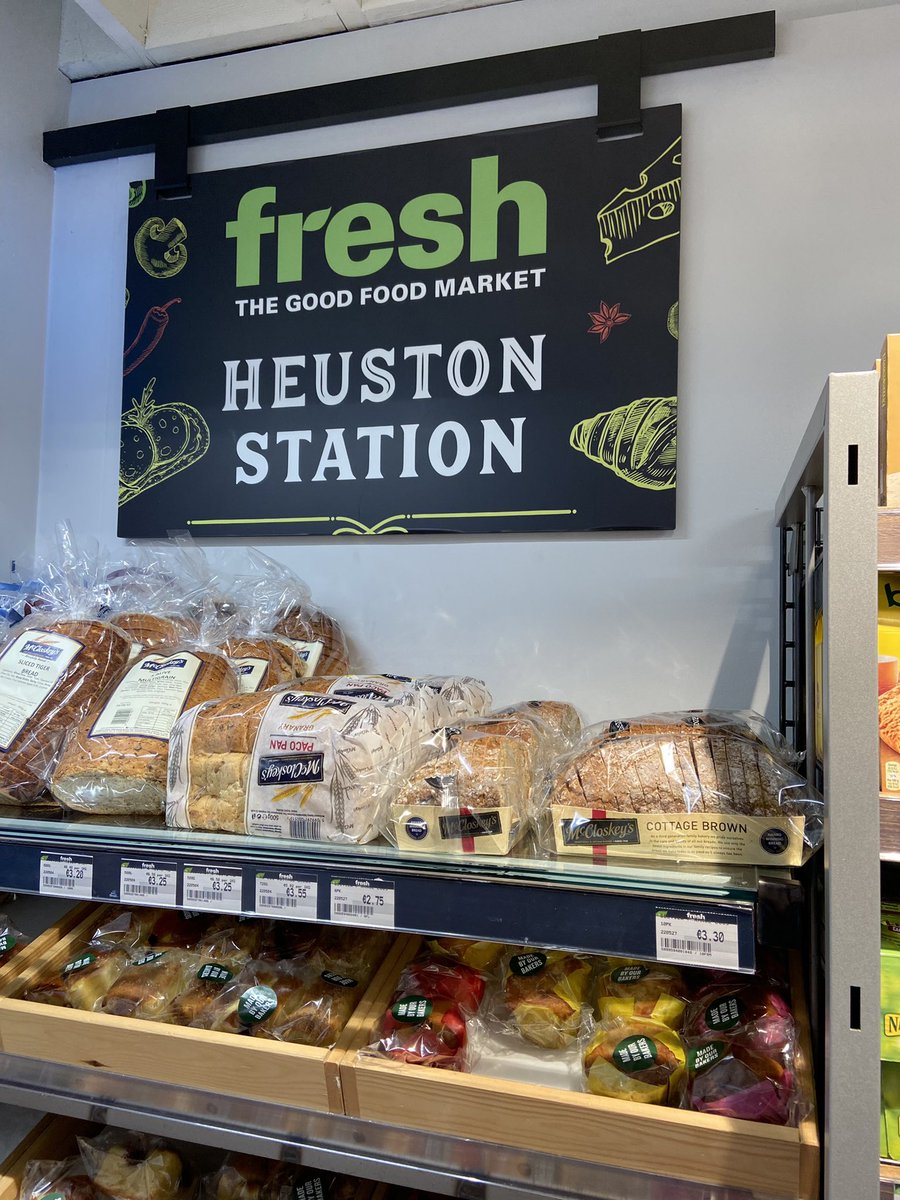 freshdublin's tweet photo. Fresh Select at Heuston Station looking sharp this morning 🚆🛒 #fresh #freshthegoodfoodmarket #heustonstation #IrishRail @IrishRail https://t.co/SpSvZvjM7s