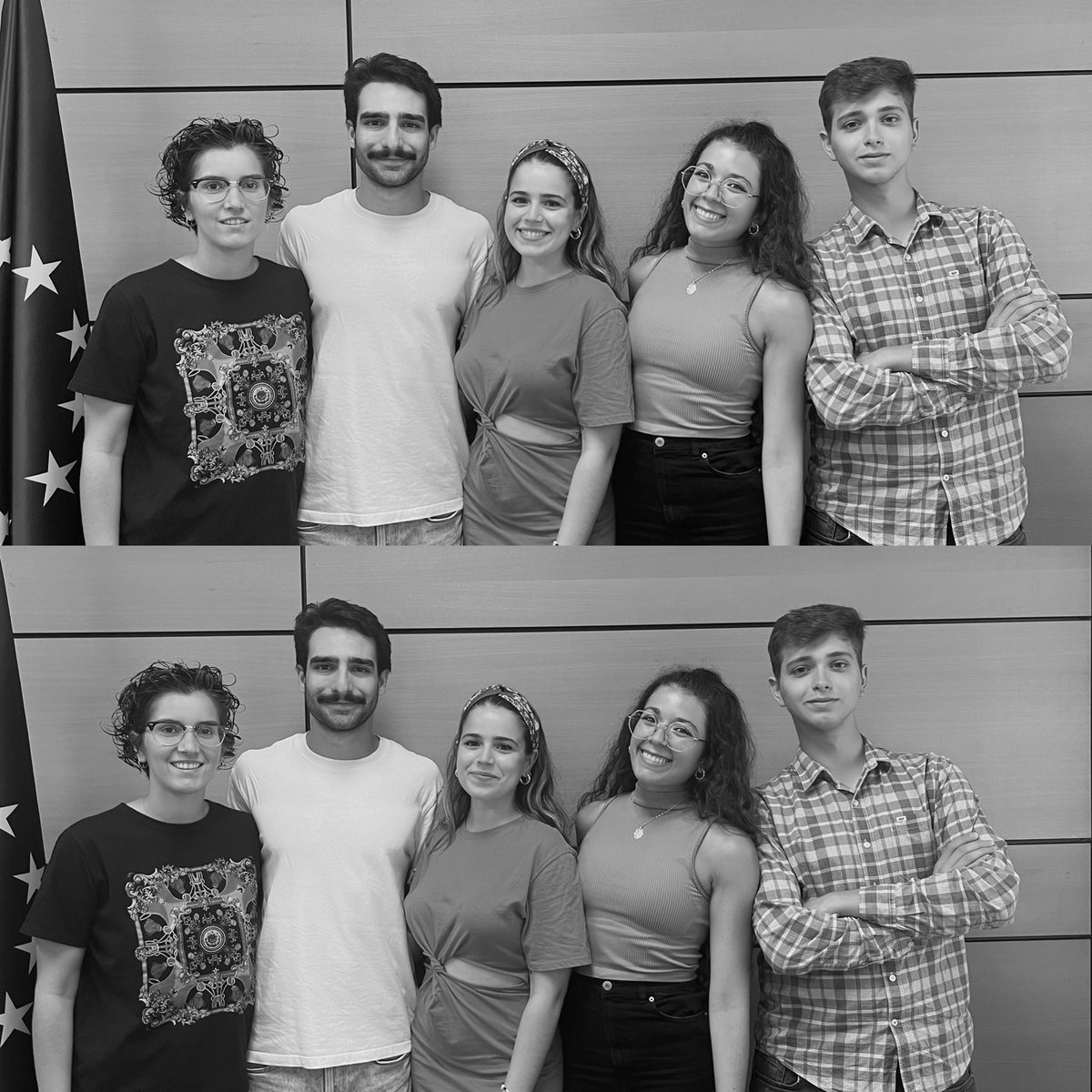 El mejor equipo de becarios finiquitando ya el mes de agosto🤓🎤📻📺