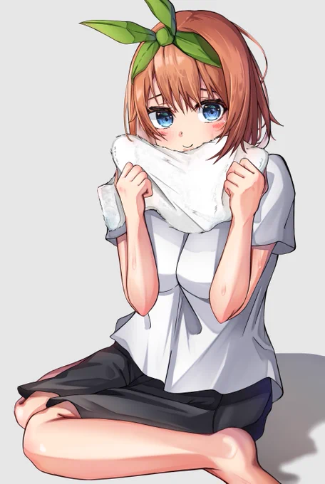 ランニング後四葉描きました〜!#五等分の花嫁 #イラスト 