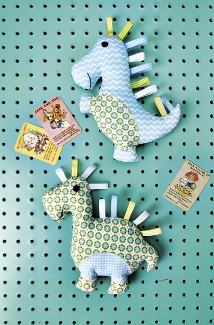 SewHQ's tweet photo. Babies love the tactile feel of soft plushes and these taggy toys by Louise Nichols are full of fun for touchy feely little ones,as the cute dinosaur shapes are full of soft ribbon tags. Perfect for girls and boys, just change the colours to suit your mini recipient.  ... https://t.co/vjVBHDblfs