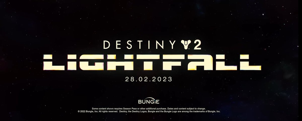 LightfallCount's tweet photo. 187 days until Lightfall #Destiny2 #DestinyTheGame https://t.co/cXaIPXHD1A