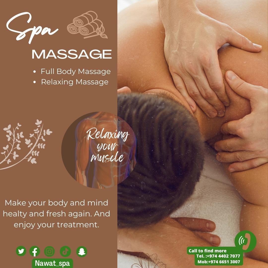 NawatSpaQatar's tweet photo. WELCOME TO NAWAT SPA
RELAX YOUR MUSELE 
Visit us at 
📍 Corp Executive Hotel
More information call us:
📱 33035595 / 66513007
#NawatSpaQatar #MenSpa #CorpExecutiveHotel #doha #qatar #massageindoha #massagedoha  #massage #qatar_massage https://t.co/8EaJHozImE