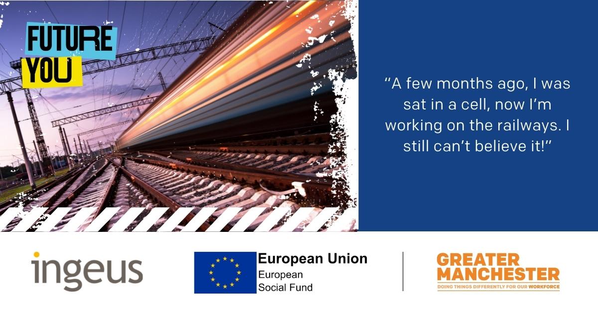 After time in prison, Jon was determined to make a change – and now he’s got a job on the railway! Jon’s life is back on track – quite literally – thanks to @StartFutureYou delivered by <a href="/Ingeus_uk/">Ingeus UK</a> and our partners. ow.ly/Em1k50Krbwt
#GreaterManchester