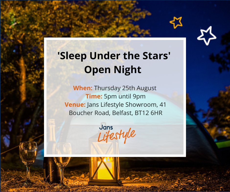 JansLifestyle's tweet photo. โ TONIGHTโS THE NIGHTโ
Come along to our open night this evening, we couldnโt be more excited to welcome you to our Boucher Road showroom!
#JansLifestyle #campervan #campervanlife #vwcampervan #campingni #adventuretravel #discoverireland #irishroadtrip #irelandexploring https://t.co/MMMAQSu2fV
