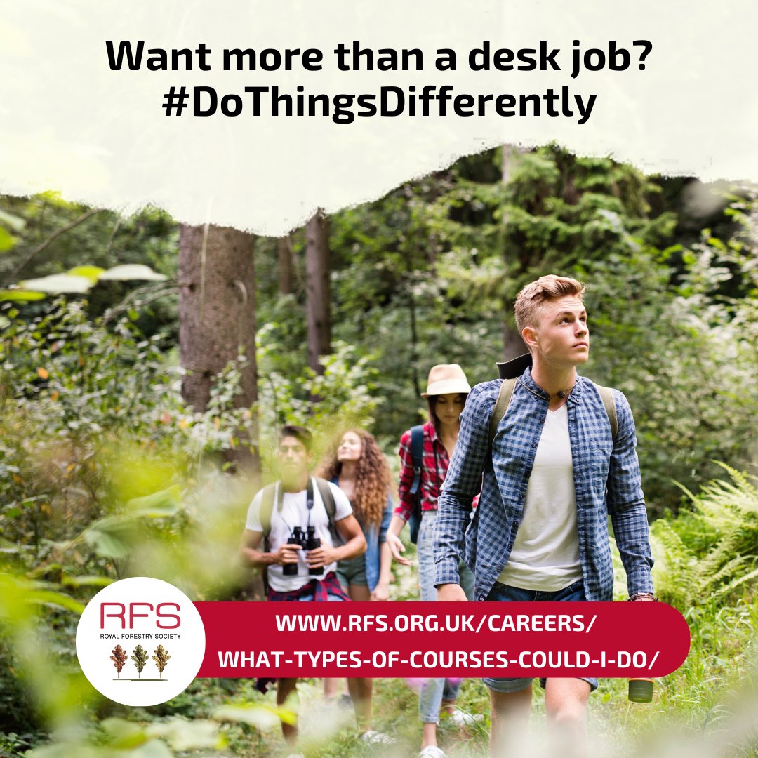 royal_forestry's tweet photo. Love being outside? Exploring the wild? Want to make a difference to our planet?
If you're thinking about your future, check out career options and courses via:
https://t.co/dOUmIbIdyL
#DoThingsDifferently #FutureForester #Careers #ResultsDay #LoveWhatYouDo #MakeADifference https://t.co/TZHb9vYaH9