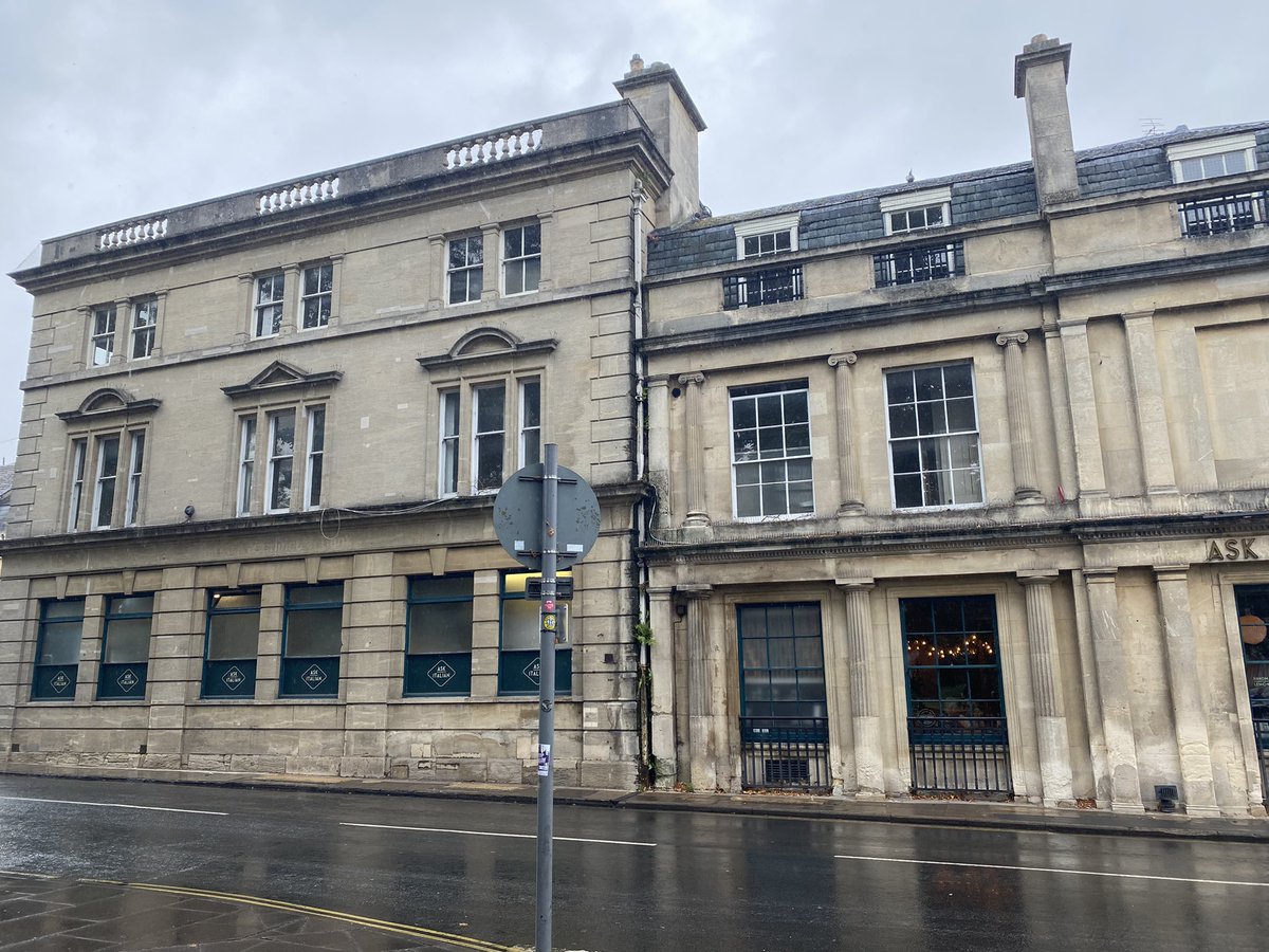 CheltCivicSoc's tweet photo. Grade II* Hanover House was denied consent to create 4 flats on upper storeys. Went to appeal but lost on grounds of fire safety, noise and odour control, a pity as it leaves uppers empty and unused and housing contribution lost. How well do we balance reuse and protection? https://t.co/Pci7qGOoTh
