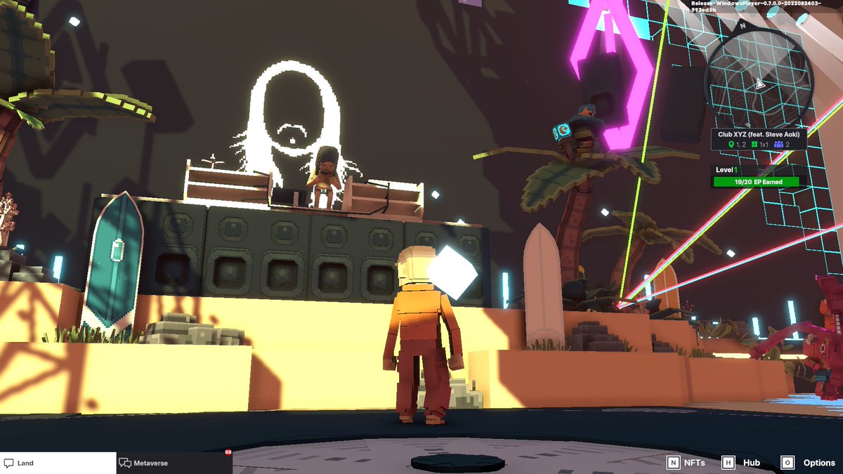 ArkonKarry's tweet photo. @TheSandboxGame @steveaoki I just participated in the #SandboxAlphaS3Giveaway for a chance to win 500 SAND! On stage with Steve Aoki, check out my screenshot below!
👇 https://t.co/EpnXEBWUQJ