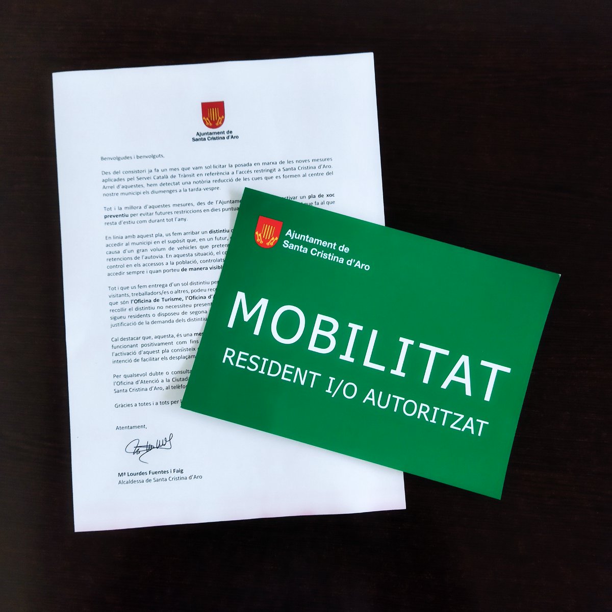 SantaCristinaAJ's tweet photo. ℹ️ Santa Cristina activa un pla de xoc com a mesura preventiva per evitar futures retencions al municipi⚠️
📲 Consulta la notícia sencera a: https://t.co/idP3U6MD4n
#santacristinadaro #mobilitat #accessos #pladexoc #distintius #trànsit #trànsitsantacristina #mesures https://t.co/D20Ow3WAiq