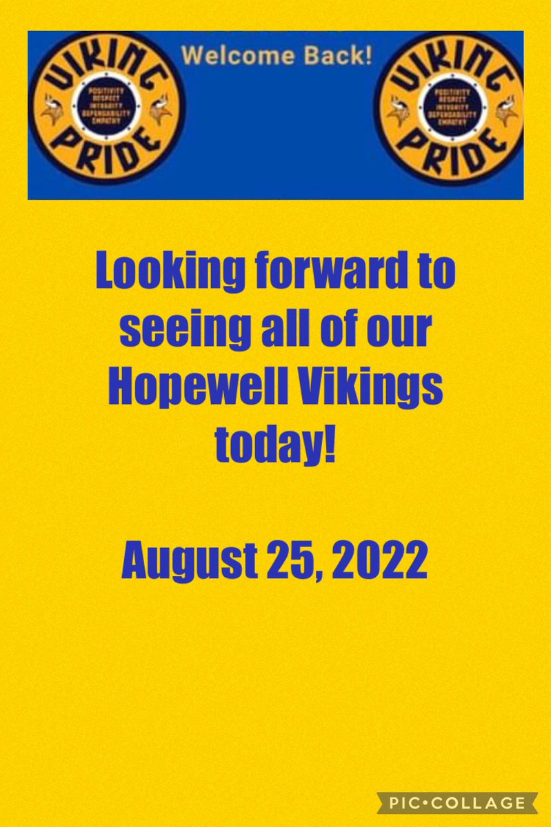 Enjoyed seeing the smiling faces of our faculty and staff as they returned to the district this week. Today we get to welcome our students with our smiling faces! <a href="/HHSVikingAP/">Dr. Rob Kartychak</a> <a href="/tallprincipal/">@tallprincipal</a> <a href="/HMJHPrincipal/">Kat</a> <a href="/PrincipalKKane/">Korri Kane</a> <a href="/DonnaSteff/">Donna Steff | she/her</a> <a href="/Hopewell_Viking/">Hopewell High School</a> #vikingpride
