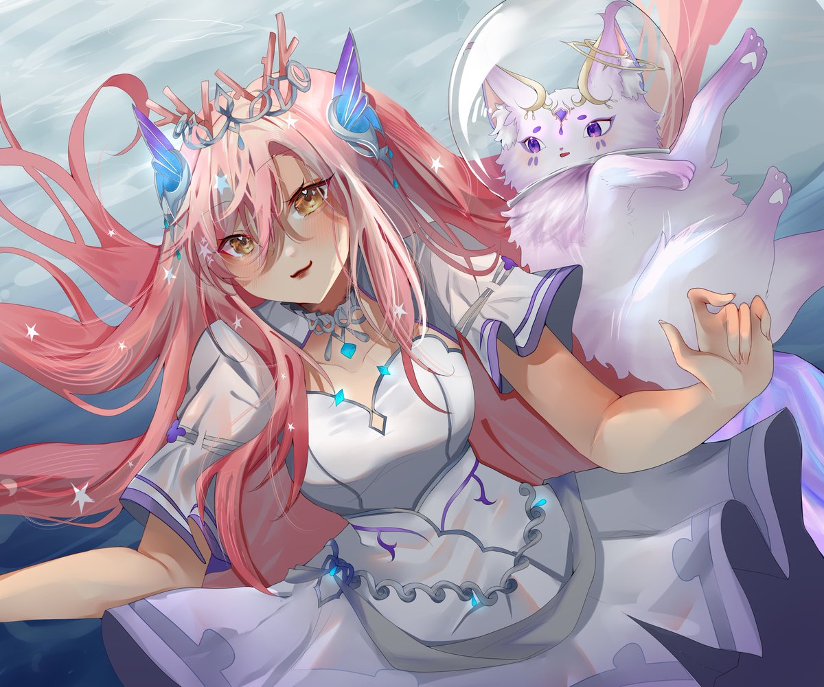 Kumi and Mihora goin for a deep dive 🐠🪸

🫧 #Vtuber | #ENVTuber | #MihoraArt | #VtubersUprising 🫧