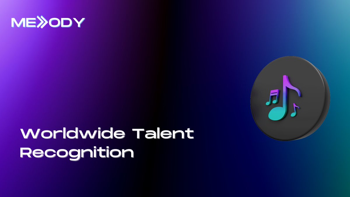 MellodyNFT's tweet photo. Mellody is looking for innovative and talented musicians worldwide, who want to create their own mark in the industry.

Join #Mellody 💜🚀

#crypto #BNB #ETH #NFT #music #supportartists https://t.co/T90IQDpFY8