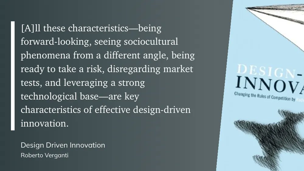andreasholmer's tweet image. Design-driven #innovation is about much more than aesthetics. Much, much more.

#robertoverganti #designdriveninnovation