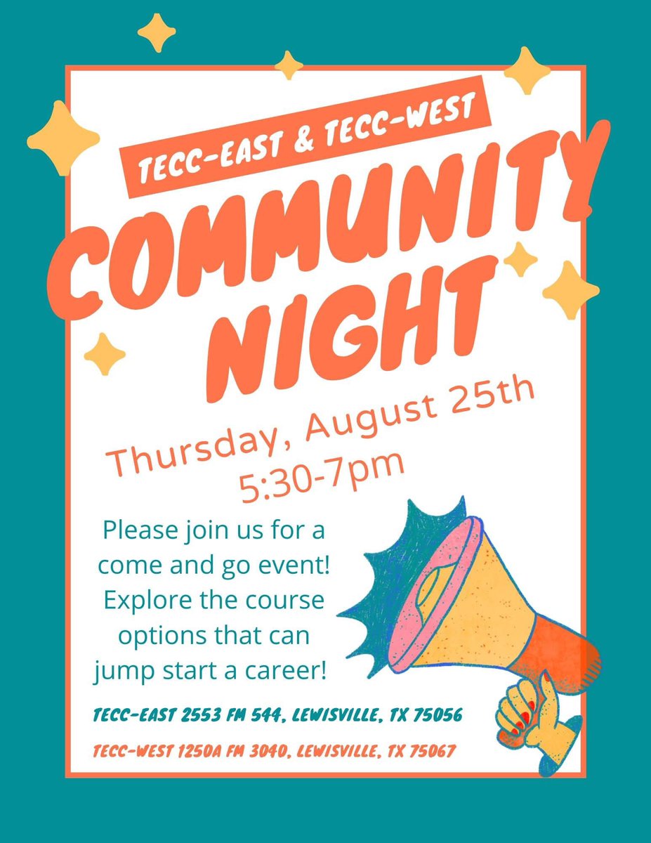 TECCwest's tweet photo. Tonight is the night!
#CareerReady #LISD_CTE #FOREward https://t.co/w8Bgj4EqDc